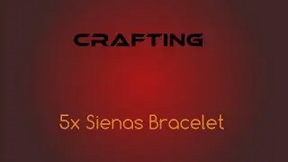 [Craft] 5x Sienas Bracelet