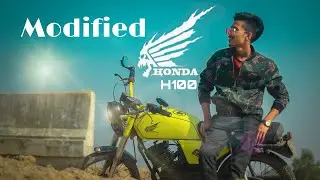 Modified Honda H100 || Cafe Racer || Uncommon Tank Colour