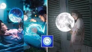 How To Add Glow Effect Like Calop Using Pstouch In Mobile | kkzarts