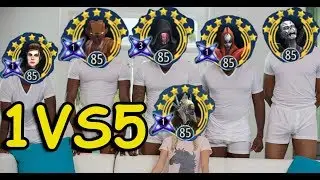 SWGOH NEST 1*5 vs dRevan on AUTO