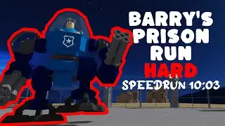 Roblox BARRY'S PRISON RUN! HARD Speedrun 