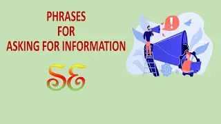 【REAL LIFE CONVERSATIONS】USEFUL PHRASES FOR ASKING FOR INFORMATION