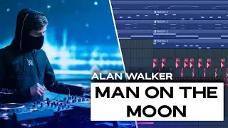 Alan Walker x Benjamin Ingrosso - Man On The Moon (FL Studio Stock Plugins) + FLP