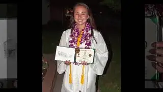 吉野友之 の 2018 Alyssa's GRAD、孫娘の高校卒業。