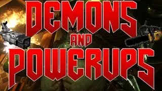 Multiplayer Demons, Power Ups and Weapons