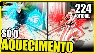 JUJUTSU KAISEN CAPÍTULO 224 OFICIAL -Esse é só o AQUECIMENTO!