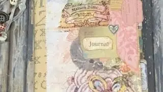 Decorating Pages in my Hinged Journal