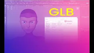 Export a GLB file format from Maya (Babylon Exporter)