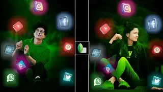 Snapseed Neon Glowing Social Media Photo Editing || Snapseed Creative Photo Editing || Snapseed