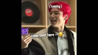 when the kids are left unsupervised 😅 #ateez