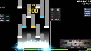 [Osu! Mania]★8.1 w/WWW feat. Hoshimiya Toto