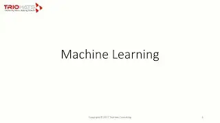Intro to Machine Learning