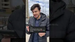 Worth Moving to Canada or not? | India to Canada #canadaimmigration #canada #shortsvideo #shorts