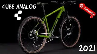 CUBE ANALOG 2021  ( black´n´petrol ) SRAM SX , 29 Inch WALK-AROUND