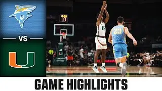 LIU vs. Miami Game Highlights | 2023-24 ACC Men's Basketball