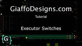 MA2 Tutorial - Executor Switches