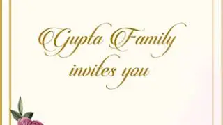 Marriage Save the Date Invite