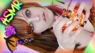 ASMR 💅 Tapping & Scratching ░ Manicure ♡ Long Nails, Acrylic Nails, Pedicure, Paint ♡