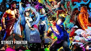 STREET FIGHTER 6 Full Arcade Stories (ALL ARCADE ENDINGS) 4K