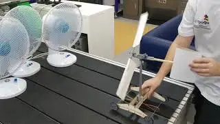 Ветромобиль двигается против ветра Junior Skills 2019 Тюмень