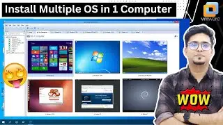 WOW! 🔥 Run multiple operating system on a Single Machine | Install VMware Workstation 16 Player 🤩🤩