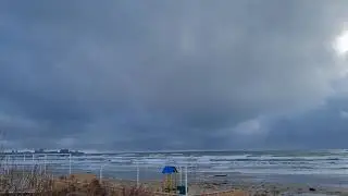 шторм на море 30 ноября.2021