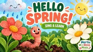 Let's Sing About Spring for Kindergartens, preschoolers and toddlers