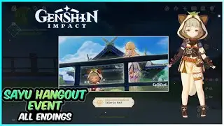 SAYU HANGOUT EVENT [All Endings] | Genshin Impact