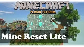 How To Mine Reset Lite - Minecraft Plugin Tutorial