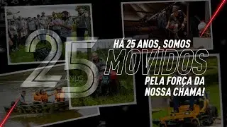 Há 25 anos, somos movidos pela força da nossa chama!