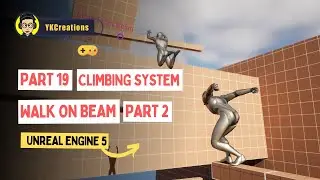 How to Implement Jump From Beams in Unreal Engine 5 Climbing System Tutorial | part 19 |
