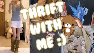 Thrift With Me 8 - Softgirl / Fairycore / Egirl / Scene / Kawaii Fashion