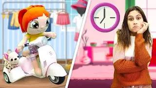 Lili ve Loli markete giderken kediyi kurtarıyor! Ayşe ile kız çocuklar için eğitici video