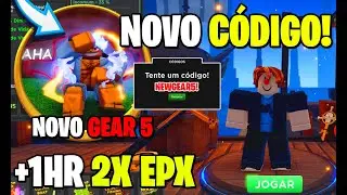 NOVO CÓDIGO + TODOS OS CÓDIGOS DO UPDATE GEAR 5 NO HAZE PIECE - ROBLOX
