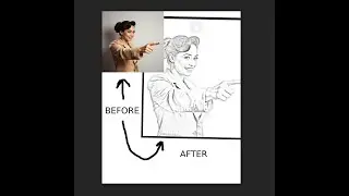 How to change an image into pencil art___ Photopea