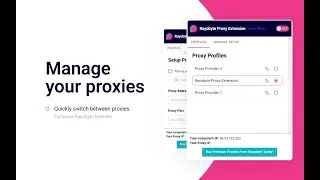Getting Started - Rayobyte Proxy Extension