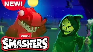 NEW!!! Grim Gardens | Dinosaur Kids Cartoons! | Zuru | Smashers World | Animated Stories