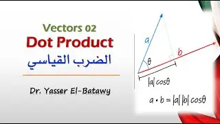 Vectors 02 - Dot Product -  الضرب القياسي