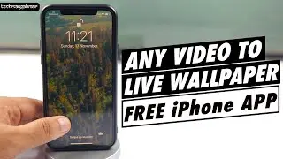How to Set Video as Lock Screen Live Wallpaper on iPhone!
