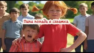 Пипи попада в схватка - (откъс от „Пипи Дългото чорапче“) Астрид Линдгрен