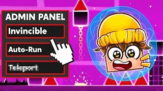 I Secretly Used HACKS In GEOMETRY DASH...