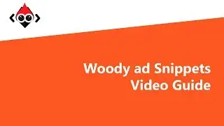 Woody ad Snippets Video Guide