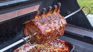 How to Rotisserie a Rib Roast