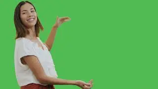 presentando algo con fondo cromático