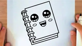 HOW TO DRAW A CUTE NOTEBOOK
