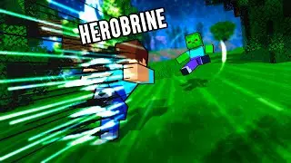 1 Zombie VS Herobrine | Minecraft Animation
