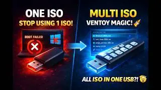 Create Multi Boot USB with Ventoy | All ISO in One Pendrive (No Format)