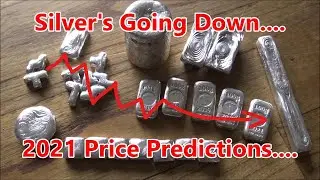 Where Will The Silver Price Go For The Rest of 2021 - Silver's Going DOWN!