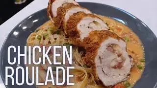 Chicken Roulade, a Fun Spin on a Classic Dinner! Bacon & Cheese, Yes Please!