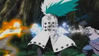 Naruto and Sasuke vs Madara
